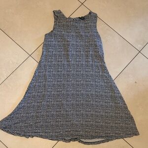 Black and White Checkered Dress